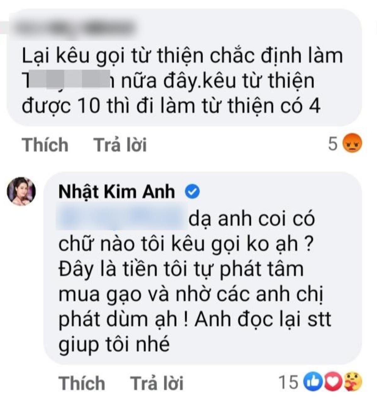 Nhật Kim Anh 'đáp trả' khi bị nghi ngờ kêu gọi từ thiện 'đút túi riêng': 'Đây là tiền tôi tự phát tâm' Ảnh 5