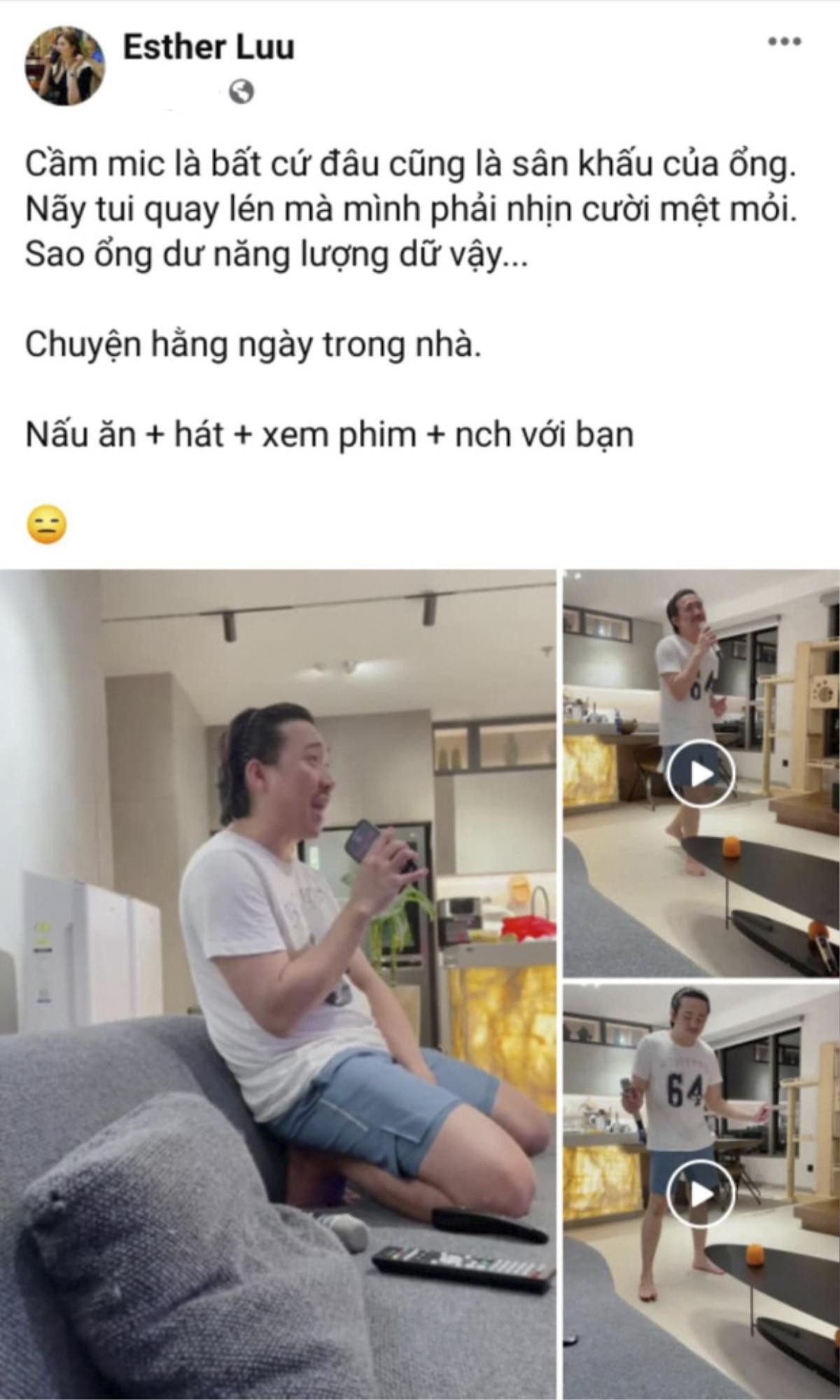 Khoe màn ca hát đầy năng lượng của Trấn Thành, Hari Won đáp trả bình luận chê bai ngoại hình ông xã Ảnh 1