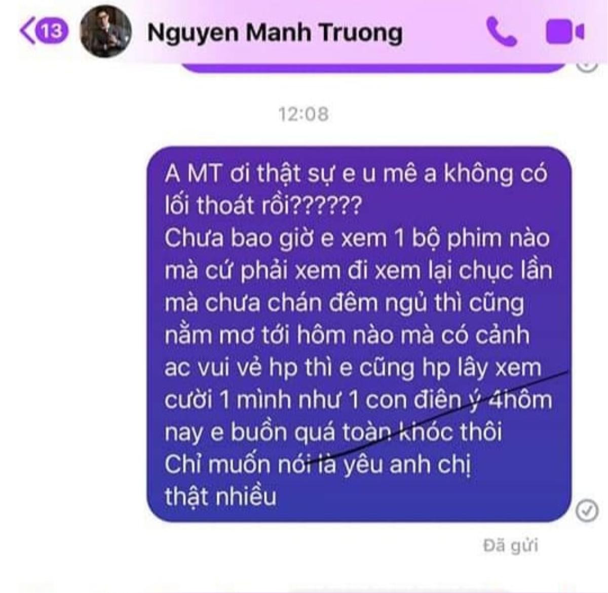 Mạnh Trường 'nổ' inbox vì khán giả của 'Hương vị tình thân', vội vàng lên tiếng giải nguy Ảnh 7