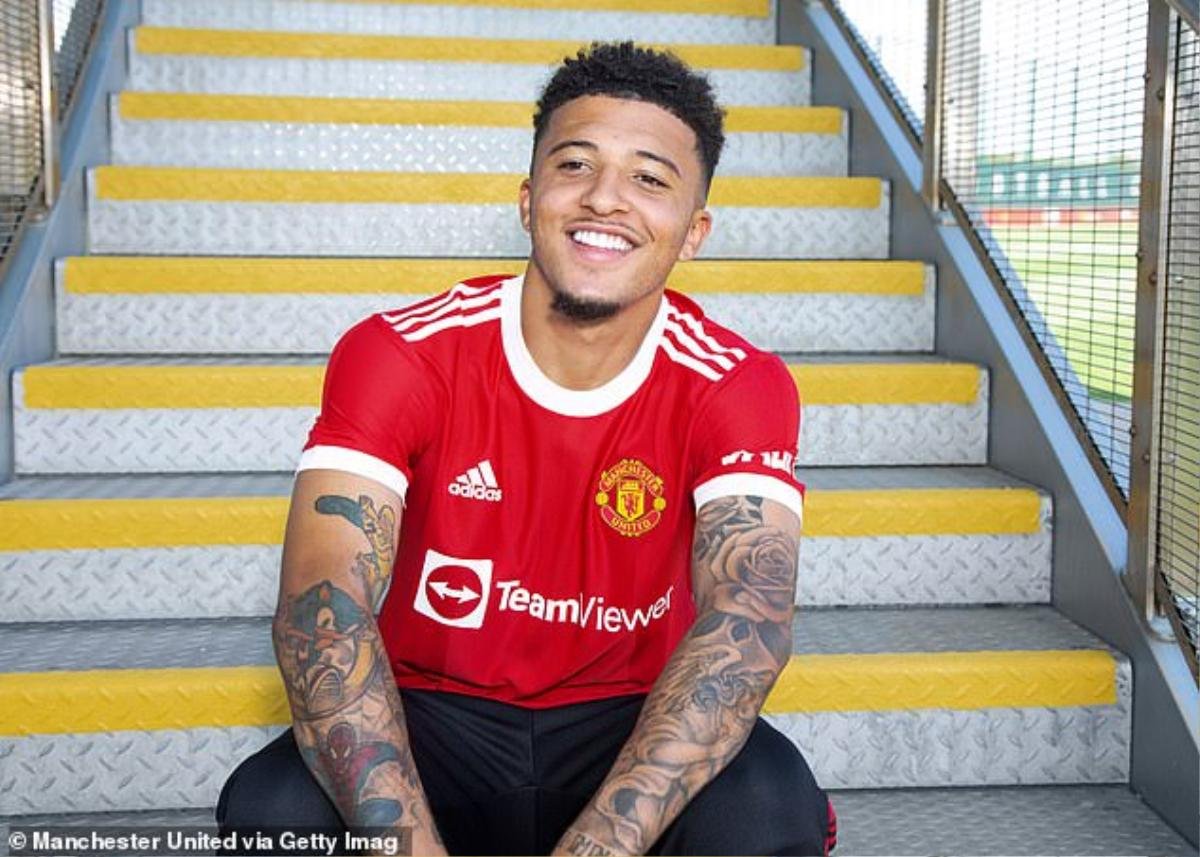 Jadon Sancho chọn số áo bất ngờ tại MU Ảnh 1