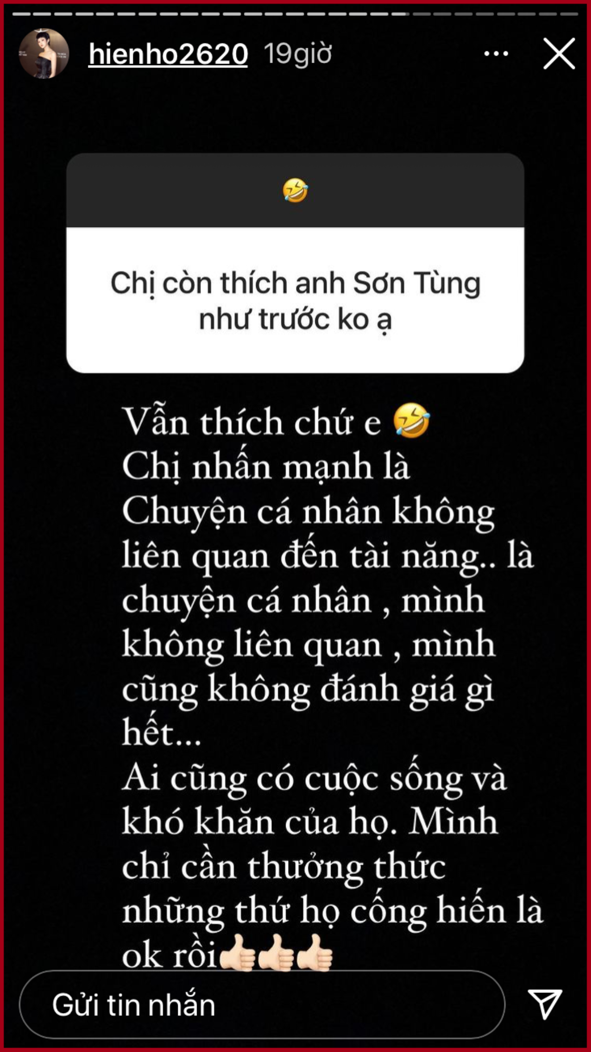 Cực thân thiết với Thiều Bảo Trâm, Hiền Hồ có nhận xét gây chú ý về Sơn Tùng Ảnh 3