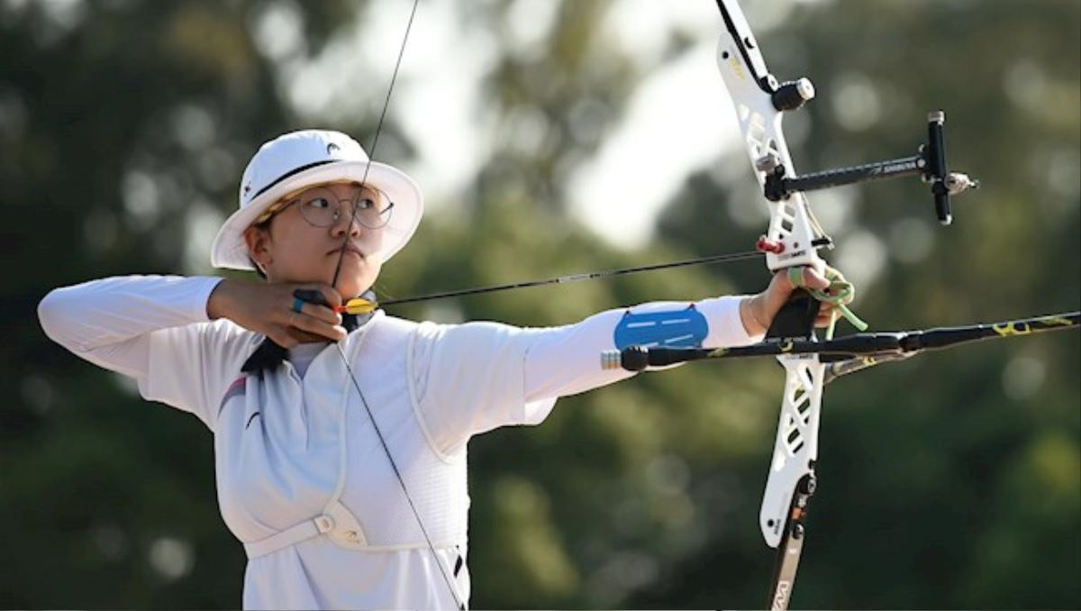 An San - cung thủ Hàn Quốc phá kỷ lục Olympic hóa ra là fan của nhóm nữ đình đám MAMAMOO Ảnh 7