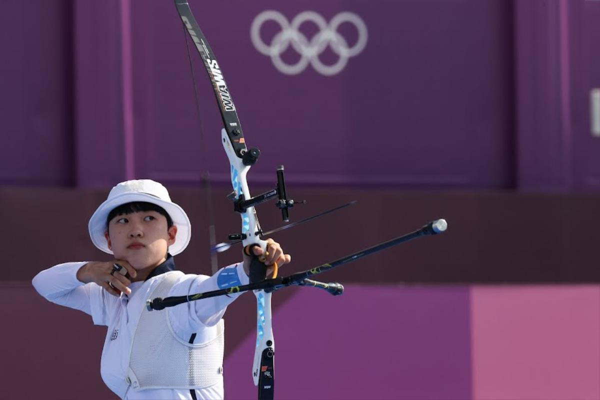 An San - cung thủ Hàn Quốc phá kỷ lục Olympic hóa ra là fan của nhóm nữ đình đám MAMAMOO Ảnh 11