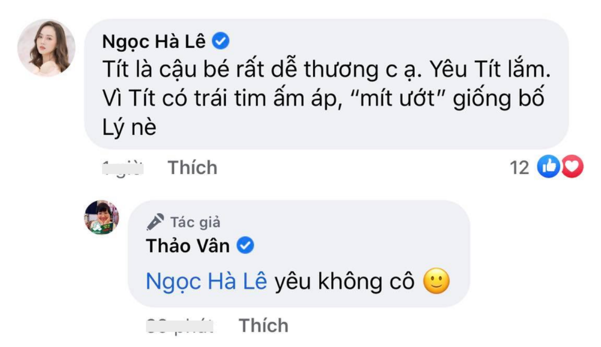 Con trai MC Thảo Vân ủng hộ mẹ đi bước nữa, vợ mới Công Lý bình luận điểm giống nhau của 2 bố con Ảnh 3