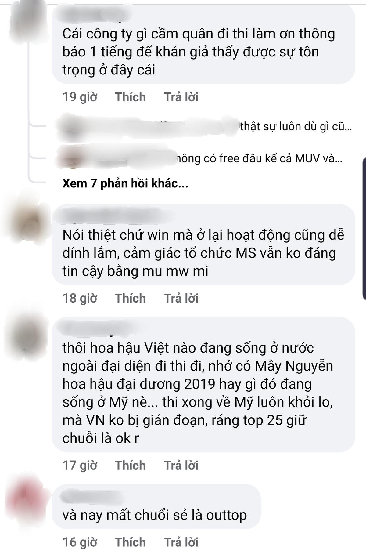 Nhiều ý kiến trái chiều được đưa ra, thậm chí có fan gợi ý về những Hoa hậu Việt đang sống tại Mỹ sẽ thuận tiện di chuyển...