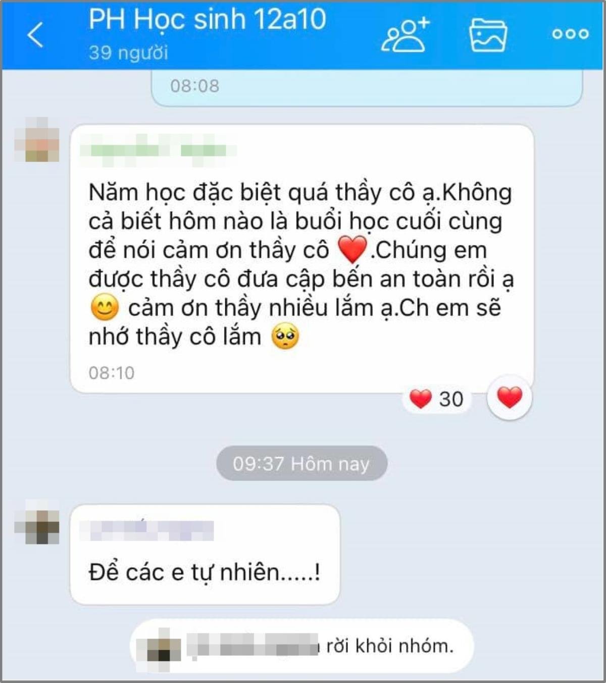 Hay tin cả lớp đều đậu tốt nghiệp, cô giáo nhắn lời chúc mừng cùng một hành động khiến tất cả rưng rưng Ảnh 4