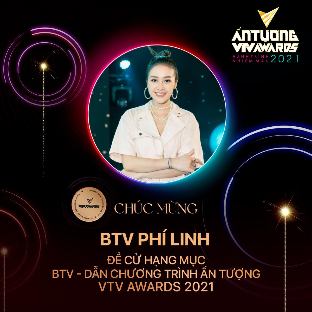 MC Phí Linh và Master Hà Lê 'lọt' top đề cử tại VTV Awards 2021 Ảnh 2