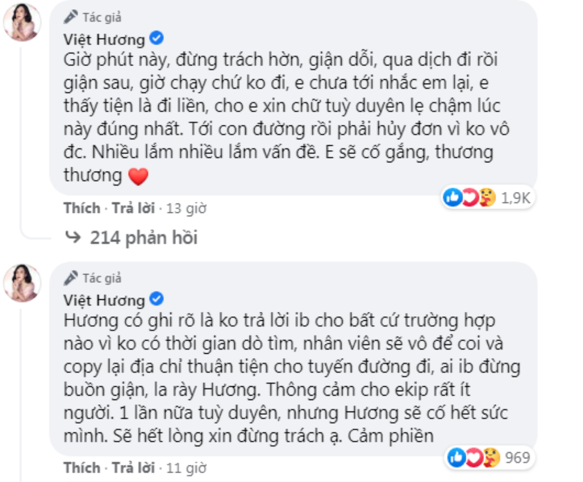 Làm từ thiện nhưng vẫn bị hờn dỗi trách móc, Việt Hương: 'Qua dịch đi rồi giận sau' Ảnh 3