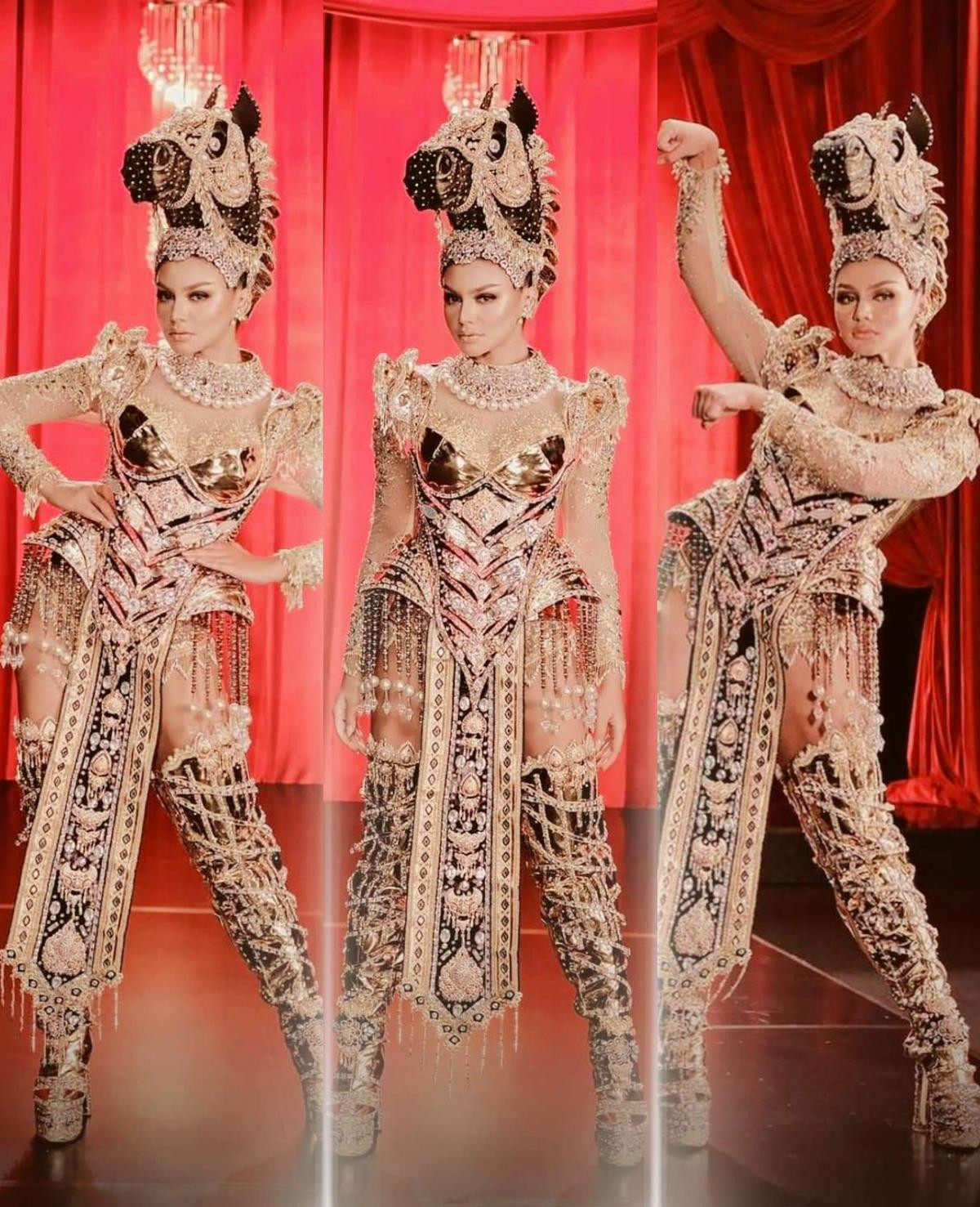 Choáng ngợp với national costume của Indonesia tại Miss Supranational 2021, quá sức hoành tráng Ảnh 5