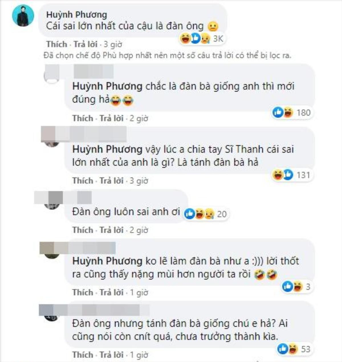 Bênh vực Vinh Râu, Huỳnh Phương bị netizen 'cà khịa' lại chuyện chia tay Sĩ Thanh Ảnh 4