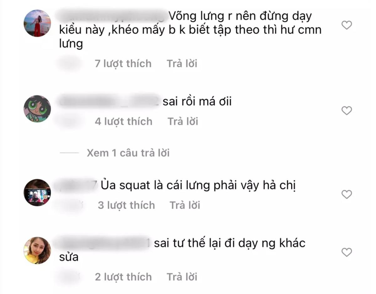 Ngọc Trinh làm clip chỉ tập squat ngày dịch, có gì mà dân tình nổ ra tranh cãi? Ảnh 7