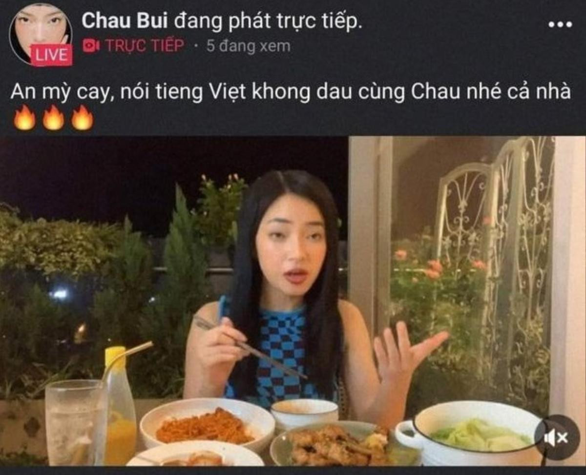 Châu Bùi lên tiếng xin lỗi vì tổ chức livestream đọc tiếng Việt không dấu gây hiểu lầm Ảnh 1