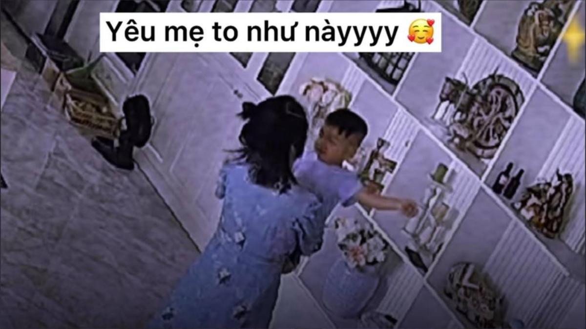 Mẹ gọi 'Bo thúi', ngay lập tức con trai Hoà Minzy có ngay hành động này Ảnh 2