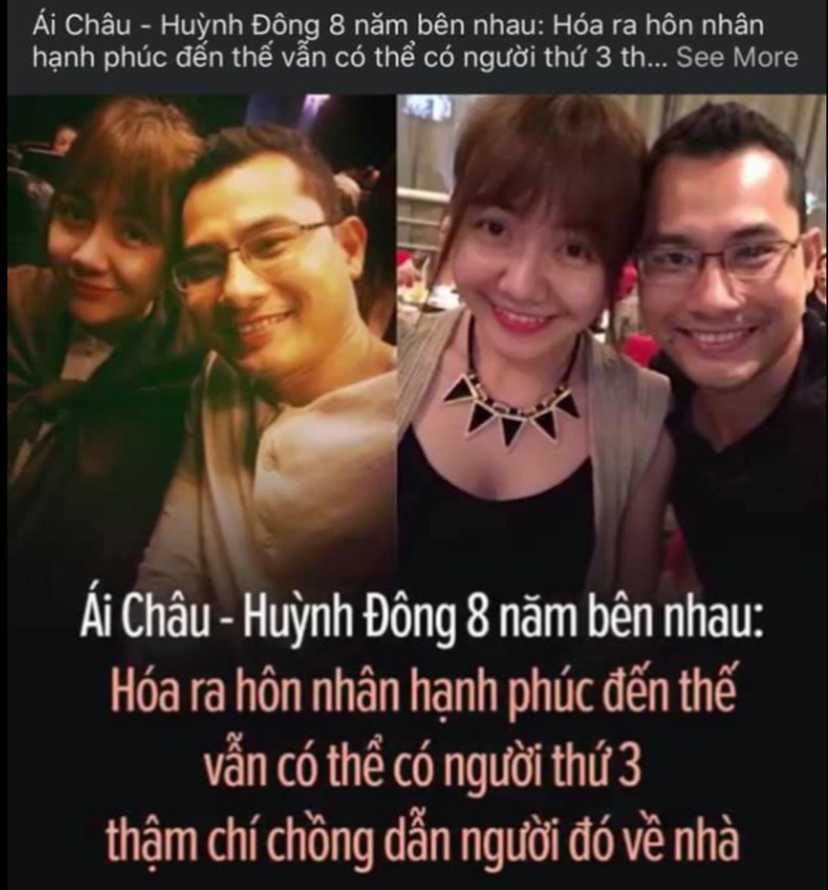 Vợ Huỳnh Đông 'nổi đóa' khi phát ngôn 'chồng dẫn người thứ ba về nhà' bị thêu dệt sai sự thật Ảnh 1