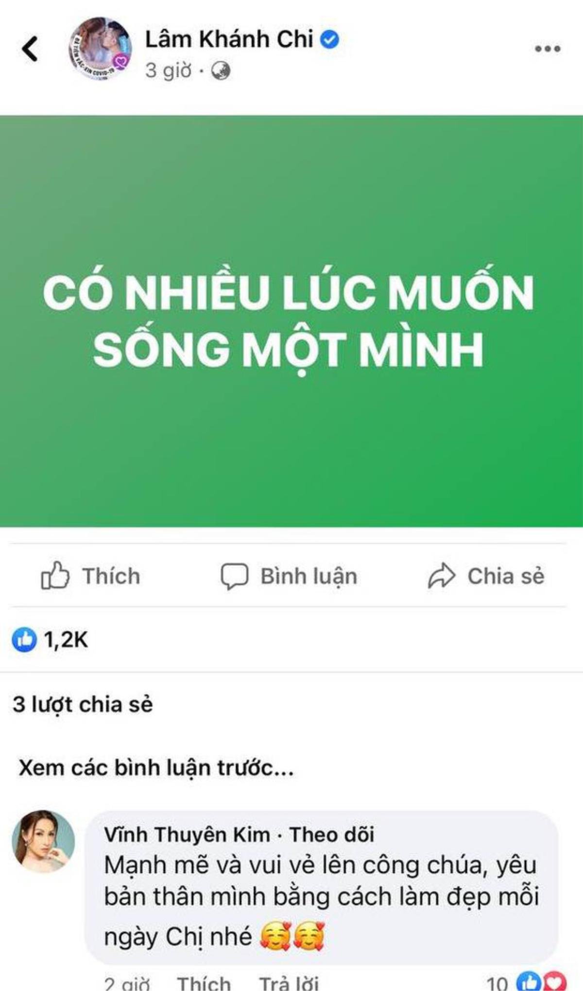 Đang hạnh phúc rạng ngời, Lâm Khánh Chi bất ngờ thổ lộ 'muốn sống một mình' Ảnh 3