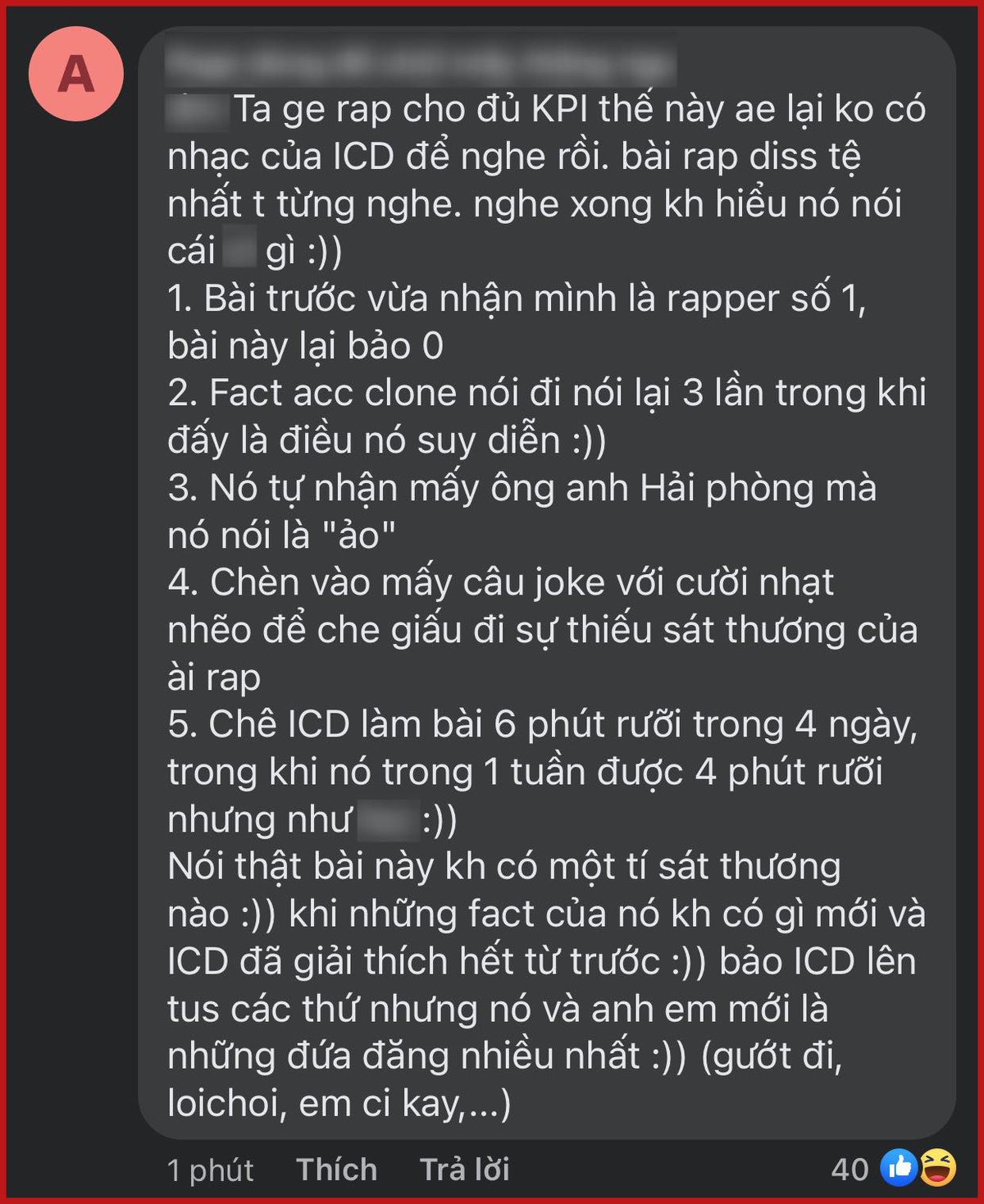 Tage tung track 2 đáp trả ICD, dân mạng tra hỏi: 'Ra nhạc cho đủ KPI à'? Ảnh 4