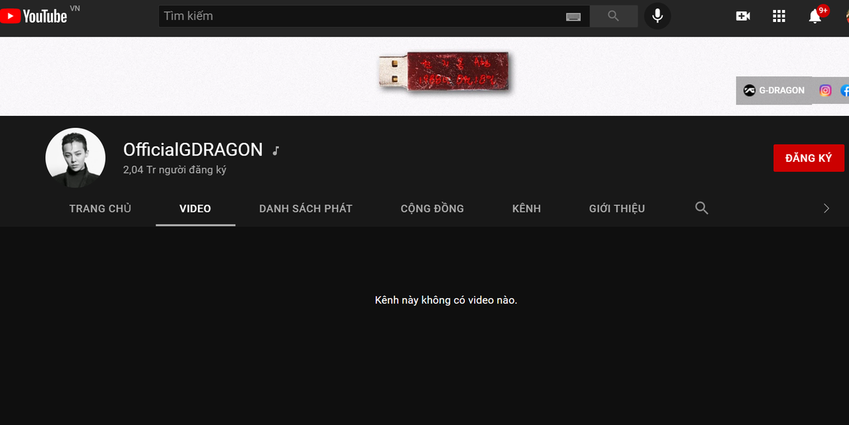 Kênh YouTube của G-Dragon không đăng bất kỳ video gì vẫn cán mốc 2 triệu lượt đăng ký Ảnh 2