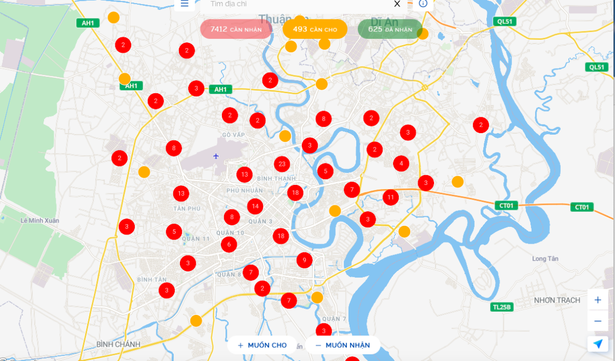 SOSmap: Những nối kết của muôn vàn yêu thương giữa mùa dịch bệnh Ảnh 1