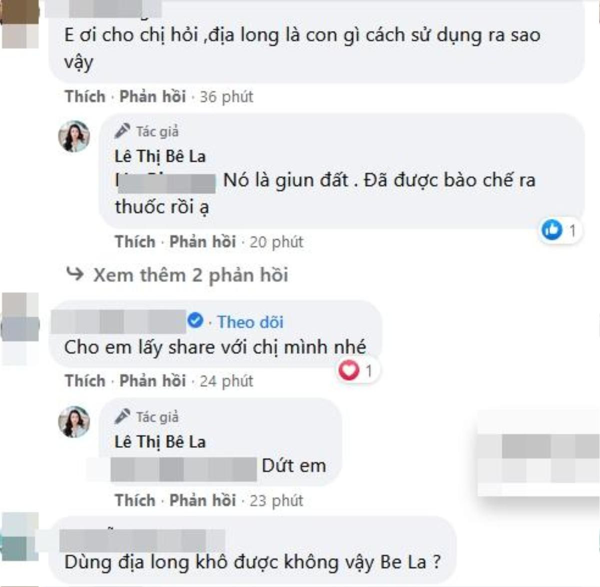 Diễn viên Lê Bê La bị chỉ trích gay gắt khi chia sẻ cách phòng ngừa Covid-19 bằng... 'địa long' Ảnh 4