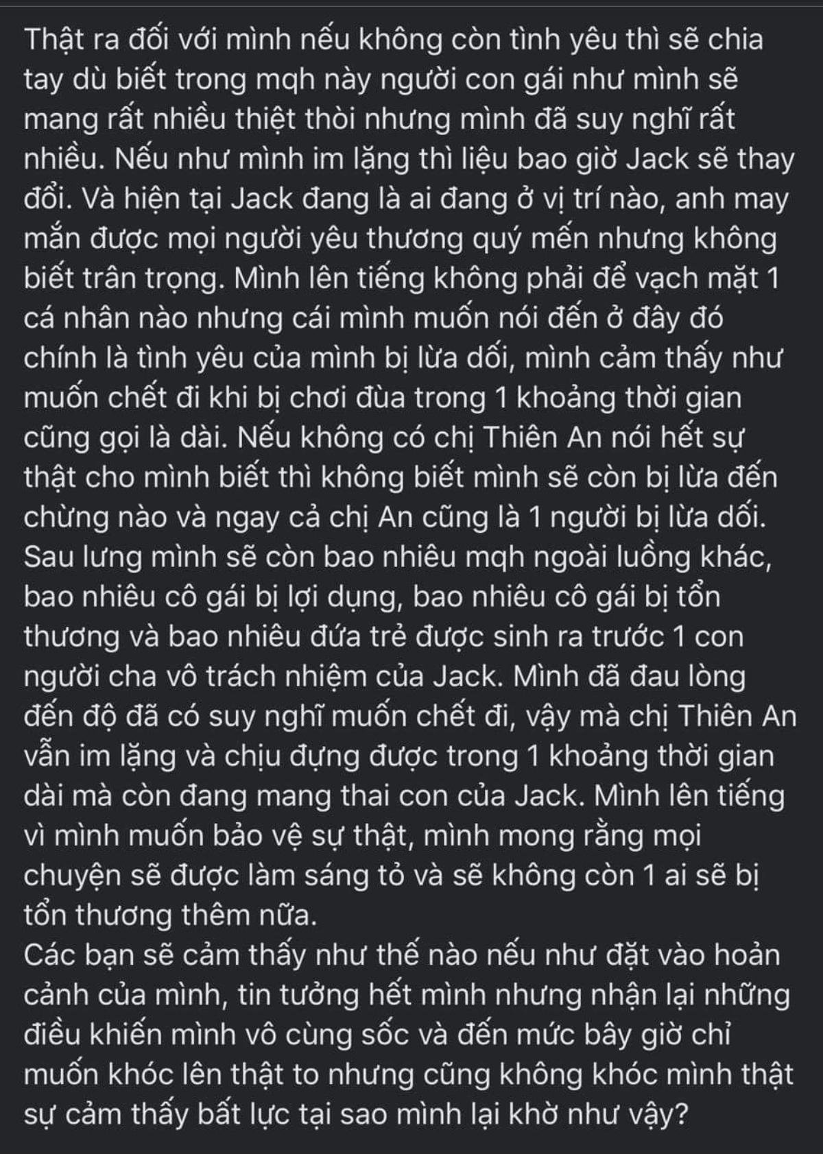 Jack bị tố 'bắt cá nhiều tay', đã có con với nữ chính MV Sóng gió? Ảnh 4