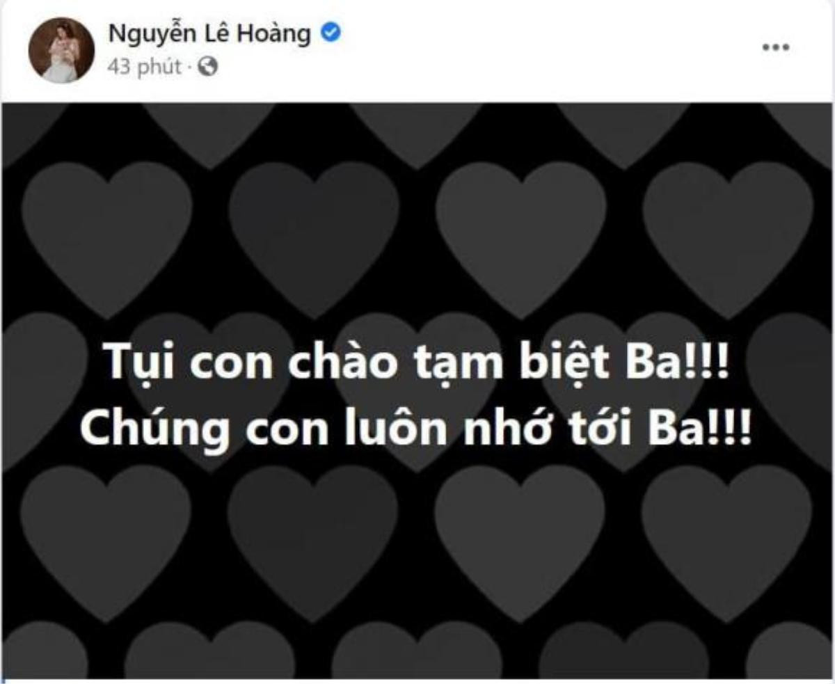 Lý Hải, MC Đại Nghĩa cùng dàn sao Việt gửi lời chia buồn đến Hoàng Mèo khi bố vợ qua đời giữa mùa dịch Ảnh 1