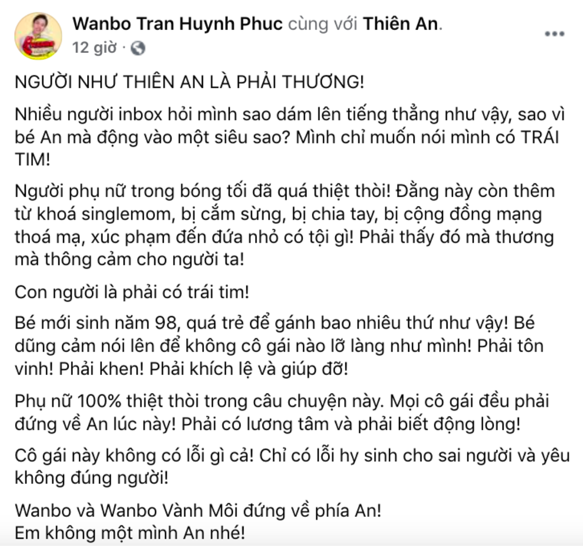 Thiên An tâm sự đầy xót xa: 'Em không muốn ai phải tổn thương như em nữa' Ảnh 2