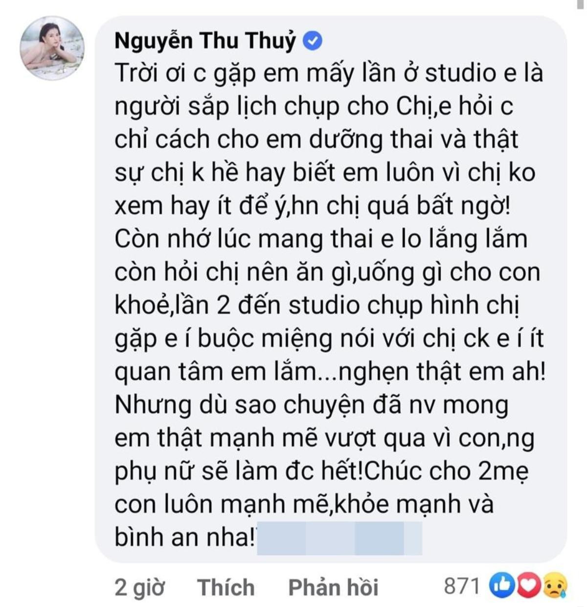 Thu Thuỷ chia sẻ từng được Thiên An hỏi về cách dưỡng thai: Đầy xót xa Ảnh 3