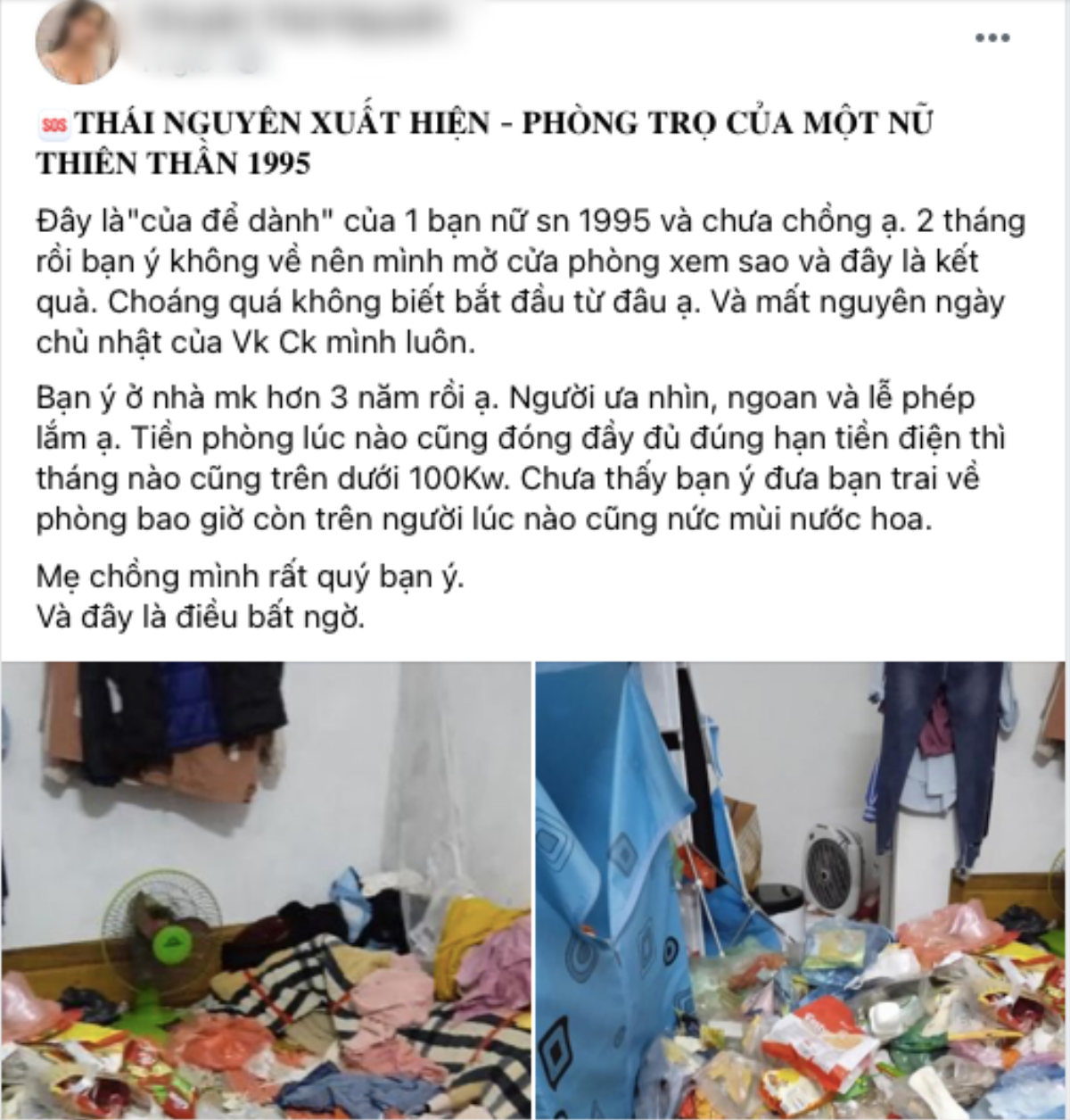 'Thiên thần' ở trọ 3 năm không vứt rác: 'Sáu mấy tuổi chưa gặp trường hợp này, bẩn xúc phạm cả đống rác' Ảnh 1