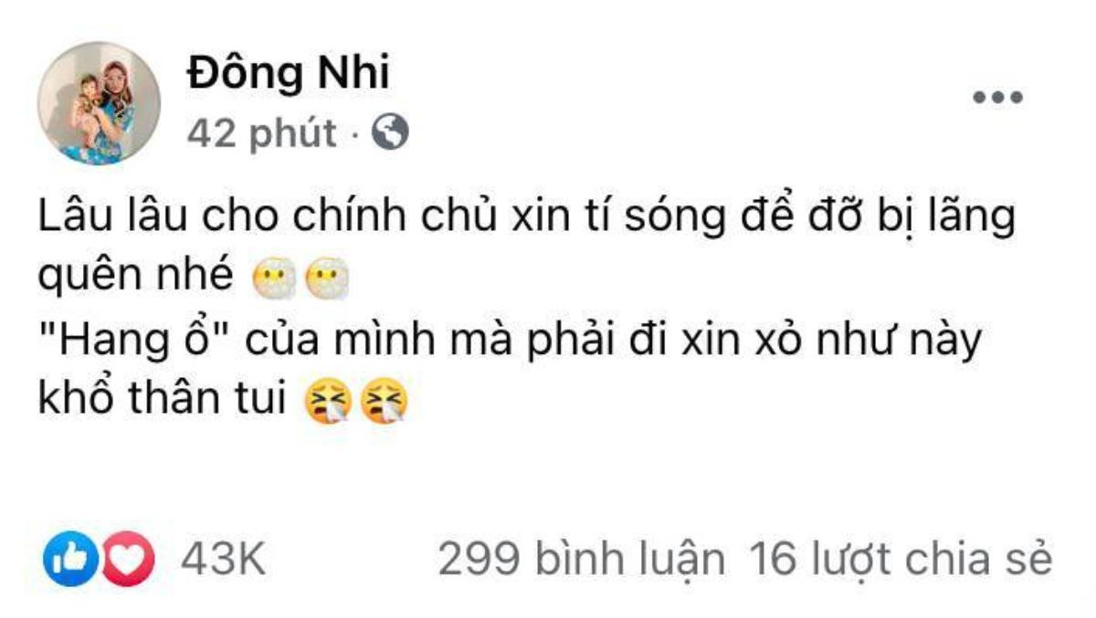 Đông Nhi xin được đăng hình lên 'hang ổ' của mình vì sợ khán giả 'lãng quên' Ảnh 2