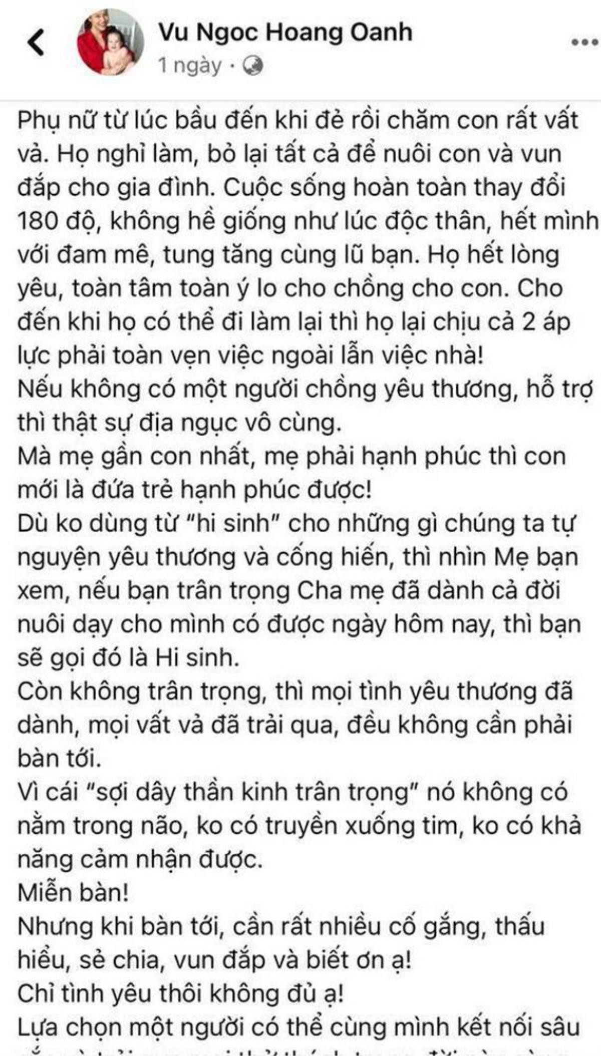 Giữa 'tâm bão về Jack', Hoàng Oanh không gọi tên ông xã, ẩn ý: Không có chồng yêu thương địa ngục vô cùng Ảnh 4