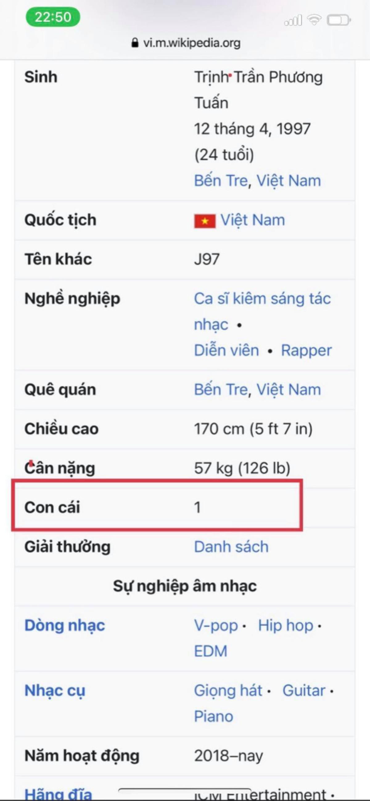 Jack lại bị thay đổi thông tin trên Wikipedia Ảnh 1