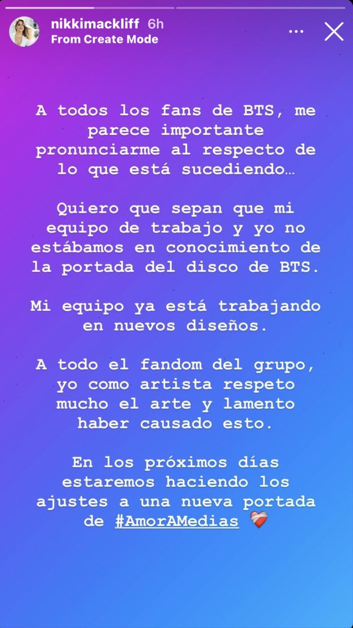 Nữ ca sĩ Ecuador đạo nhái bìa album của BTS: khẳng định 'không biết đến sản phẩm của nhóm' Ảnh 6