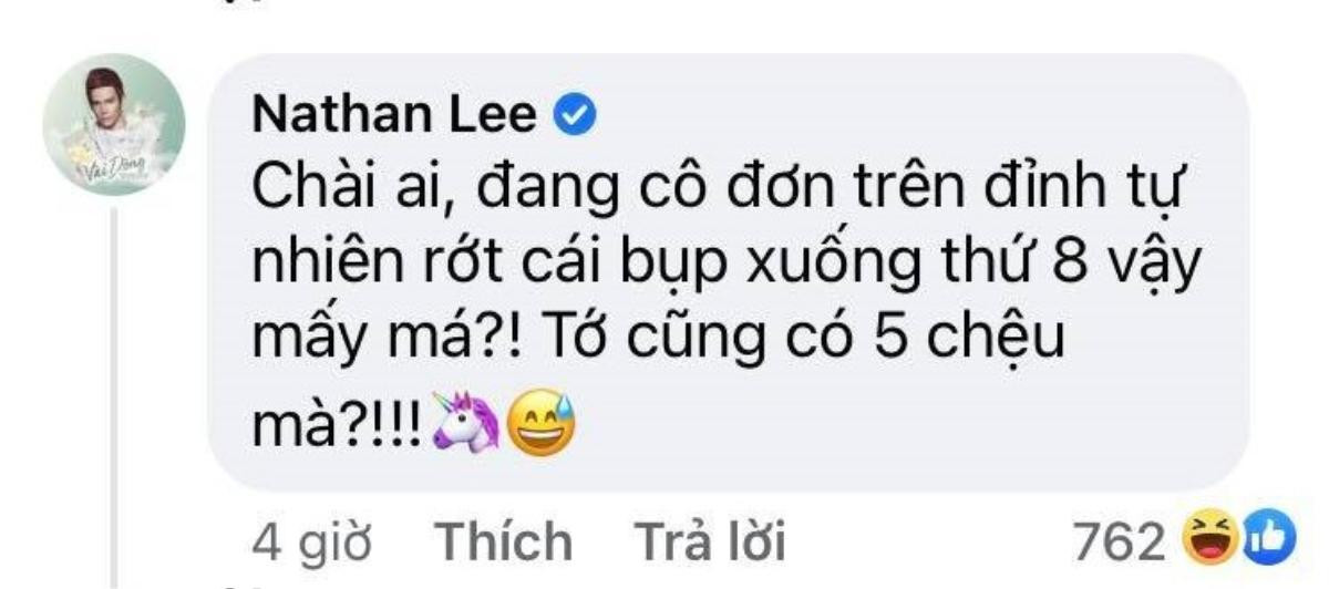 Nathan Lee 'than thở' khi bị xếp vào list ca sĩ có nhiều anti nhất, nhưng vẫn không quên cà khịa J? Ảnh 11