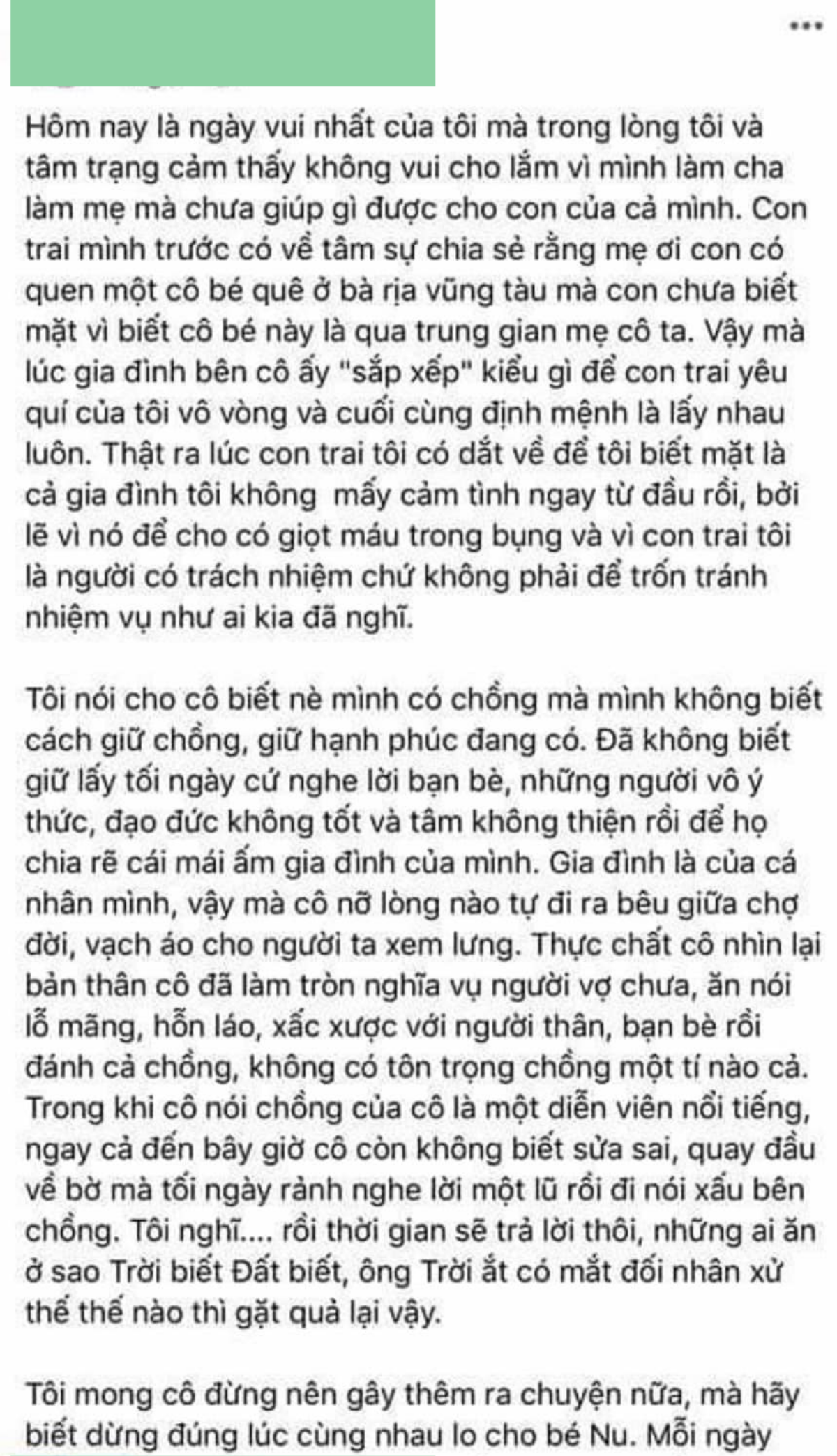 Vợ cũ Hoàng Anh tố chồng 'nghiện ngập, gái gú' khi cô đang mang thai, còn nhắn gửi đến mẹ chồng 'cực gắt' Ảnh 3