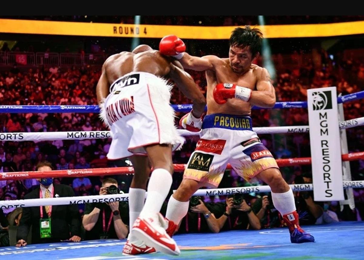 Manny Pacquiao thất bại trong ngày tái xuất làng boxing ở tuổi 42 Ảnh 1