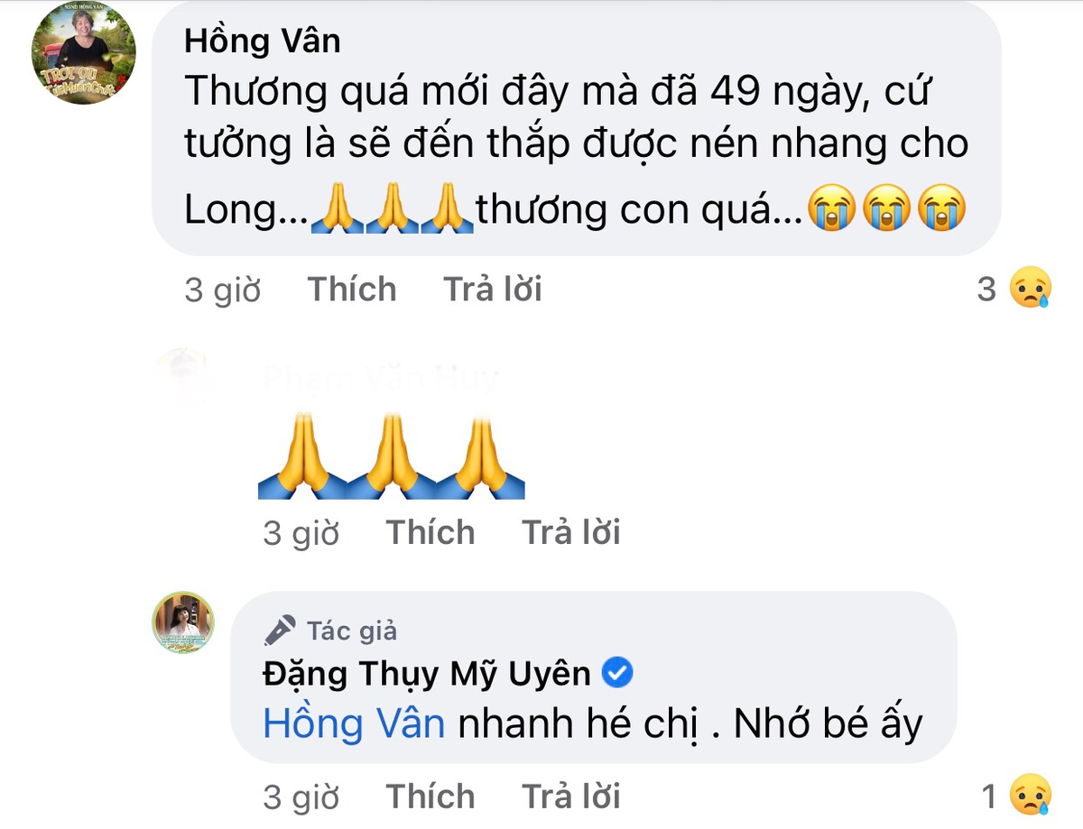 NSƯT Mỹ Uyên, Cao Thái Hà kể chuyện cố diễn viên Phạm Đức Long về báo mộng, NSND Hồng Vân xúc động Ảnh 3