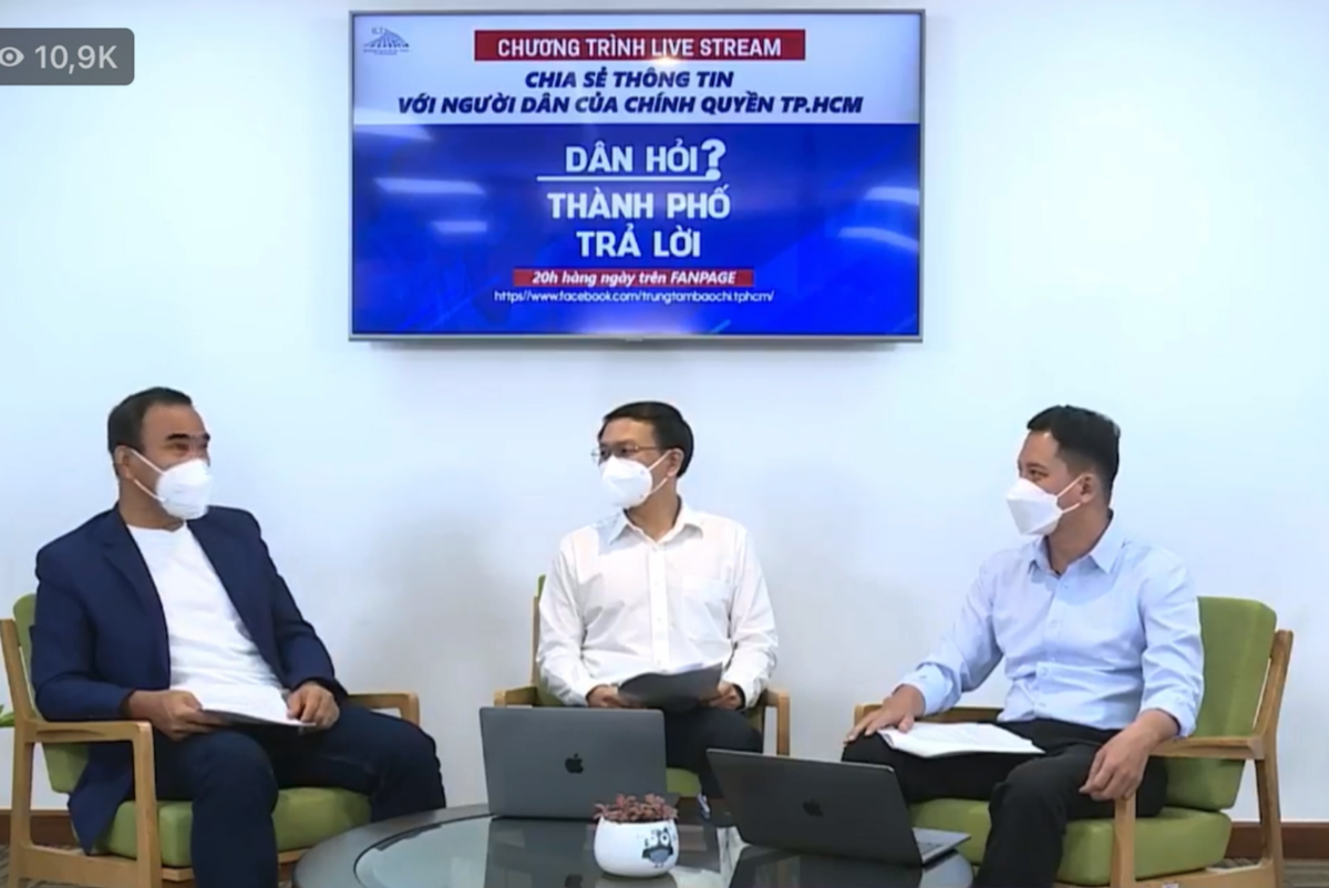 Livestream trực tiếp giải đáp thắc mắc, hỗ trợ người dân: 'Dân hỏi, Thành phố Hồ Chí Minh trả lời' Ảnh 1