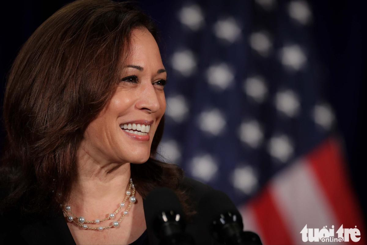 Những hình ảnh đáng nhớ của Phó tổng thống Mỹ Kamala Harris ở Việt Nam Ảnh 14