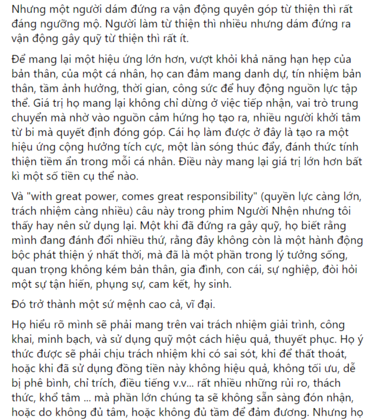 Bảo Anh có chia sẻ đầy ẩn ý: 'Từ thiện lẽ ra nên được xem là điều bình thường' Ảnh 4