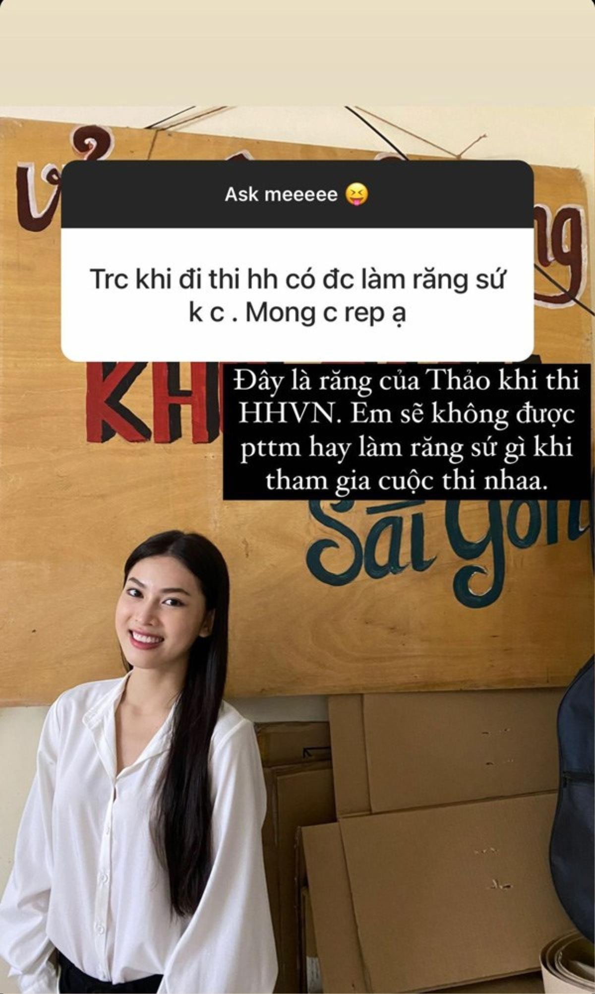 Á hậu Việt trả lời khôn khéo khi bị hỏi chỉnh sửa nhan sắc trước khi thi Hoa hậu Ảnh 1