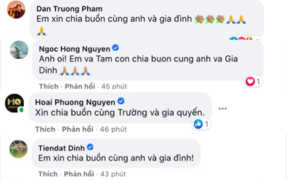 Lam Trường đau buồn báo tin bố ruột từ trần, nhiều sao Việt gửi lời động viên Ảnh 2