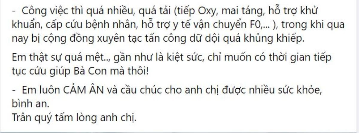 Giữa lùm xùm xin Oxy, trưởng nhóm Nhất Tâm tiếp tục gửi tâm thư 'không muốn mất tình nghĩa đôi bên' Ảnh 5