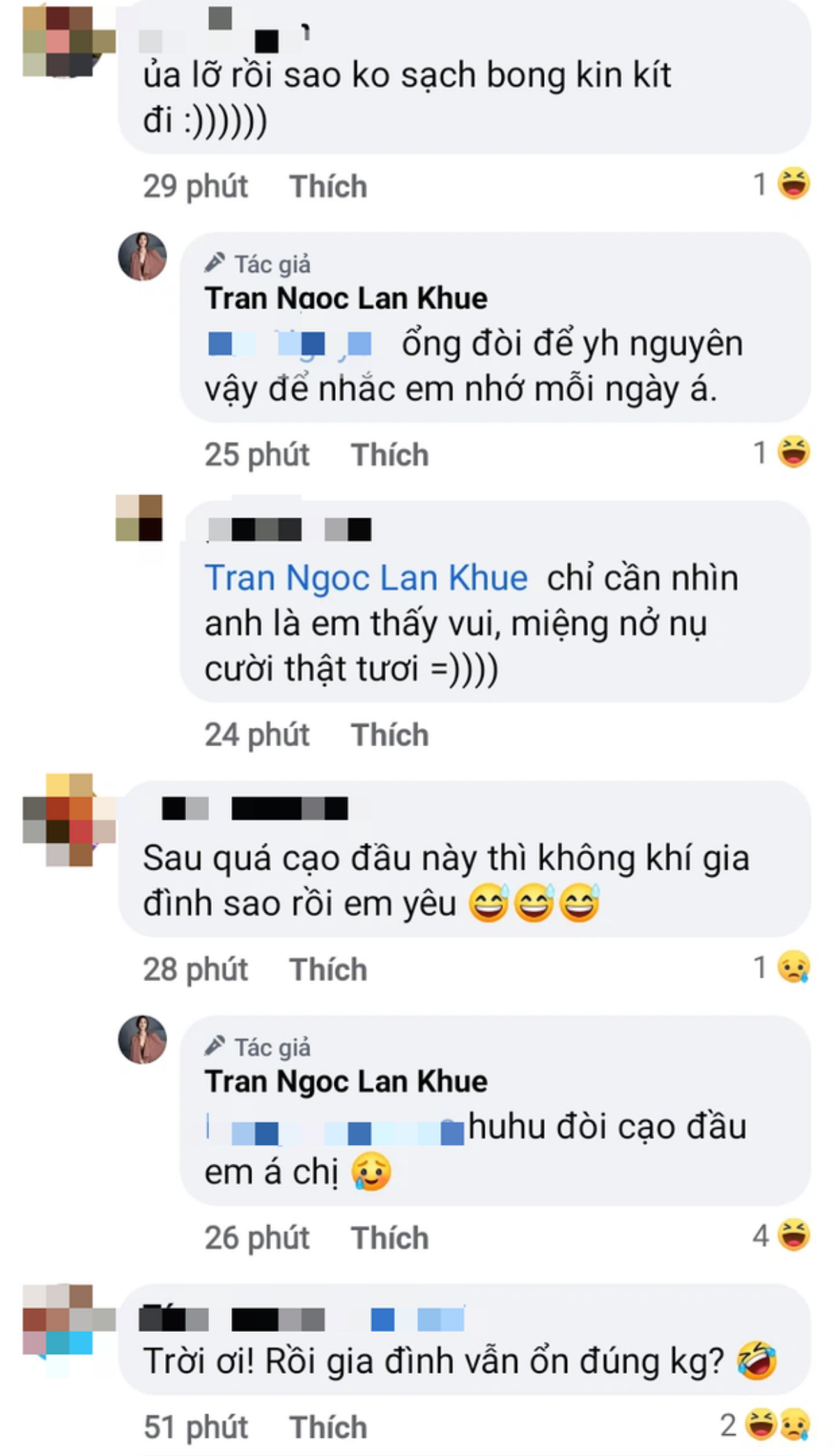 Lan Khuê tặng quà sinh nhật cho chồng, nhưng ông xã Tuấn Nguyễn lại đòi 'cạo đầu' nàng Hoa khôi Ảnh 3