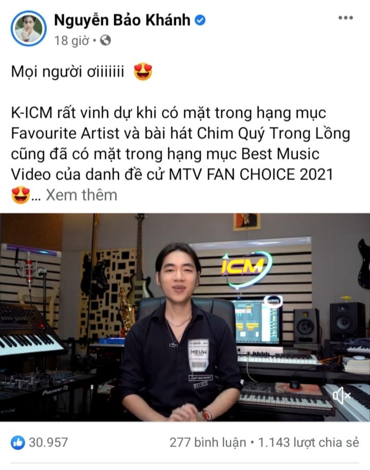 Cổng bình chọn MTV Fan Choice vừa mở, dân tình đã kêu gọi vote 