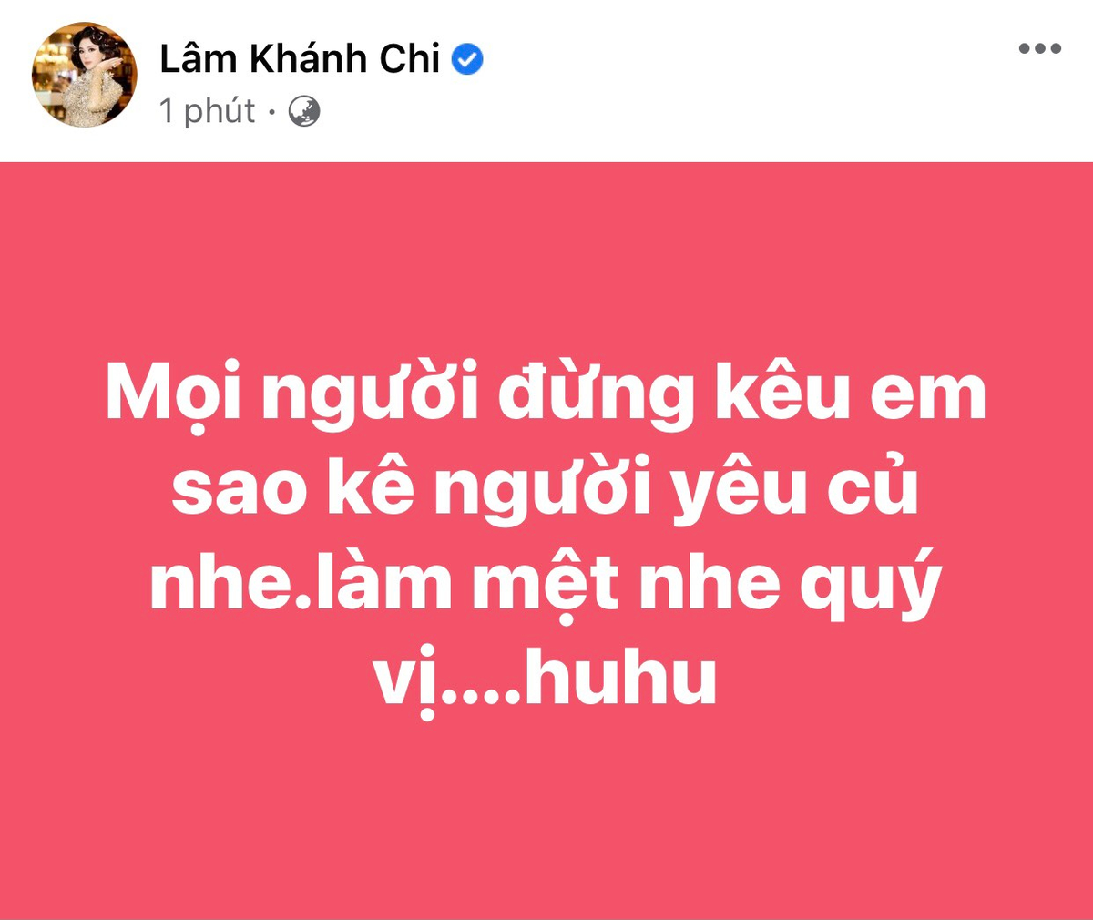 Lâm Khánh Chi cầu xin cư dân mạng đừng bắt mình sao kê thứ này! Ảnh 1