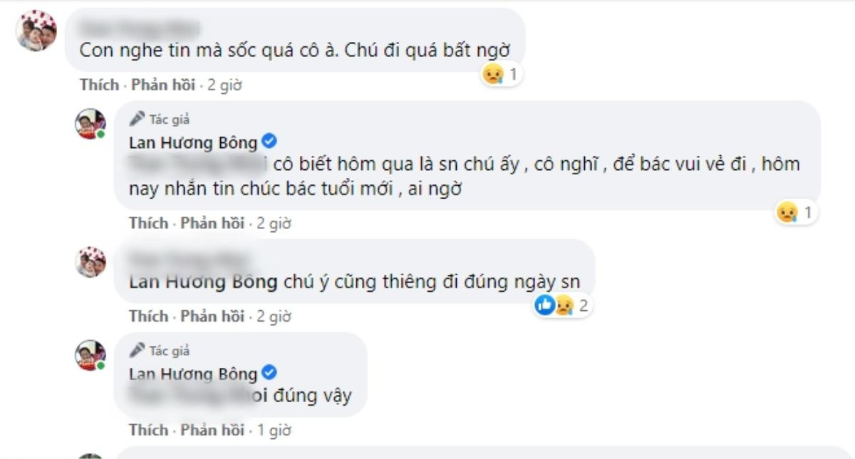 NSND Lan Hương đau xót tiết lộ NSƯT Thế Bình ra đi đúng ngày sinh nhật: Còn định chúc mừng anh, thế mà... Ảnh 5