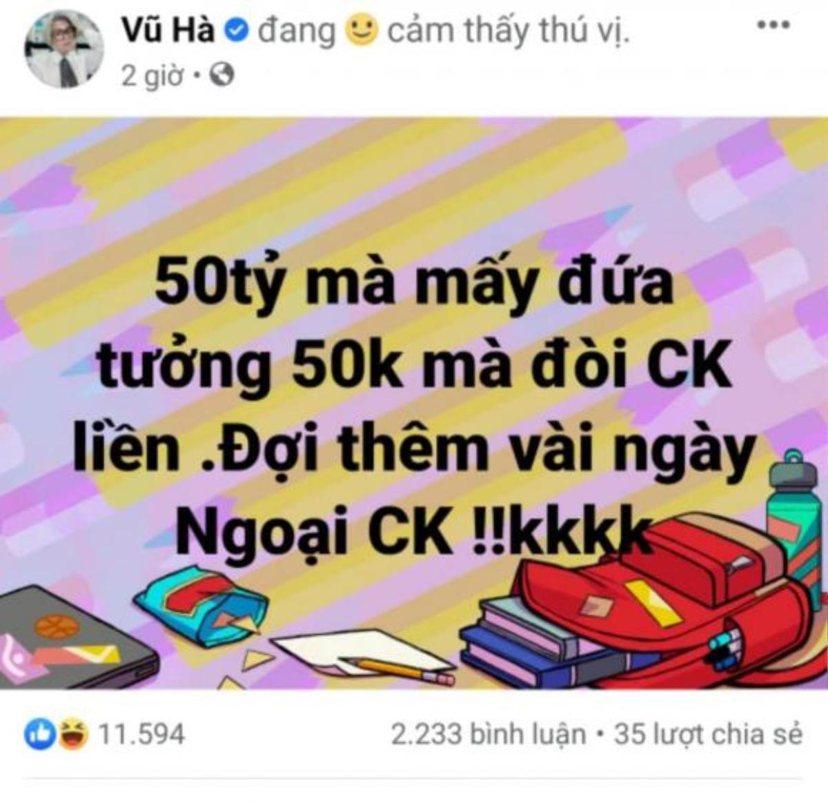 Đàm Vĩnh Hưng bị réo tên sau khi Trấn Thành công khai sao kê, Vũ Hà liền có ngay động thái cực gắt Ảnh 3