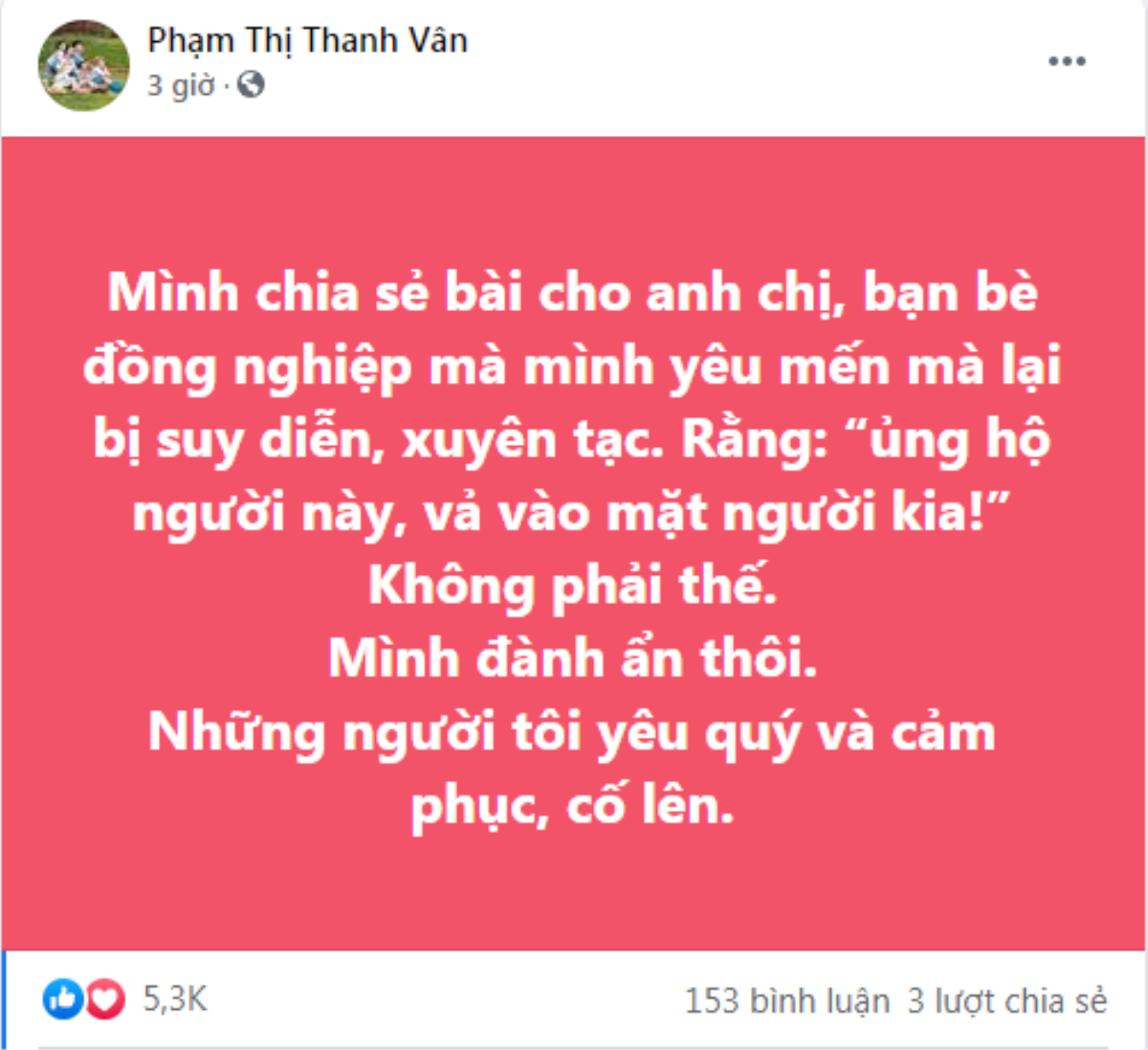 Ốc Thanh Vân nêu quan điểm về việc sao kê giữa Trấn Thành và Lý Hải, vội xóa bài vì lý do này! Ảnh 4