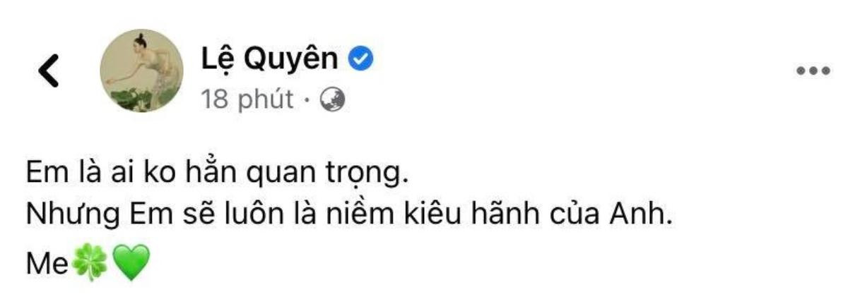 Bị nói 'tha cho Lâm Bảo Châu có vợ đi', Lệ Quyên lập tức có động thái đáp trả thâm thúy Ảnh 2