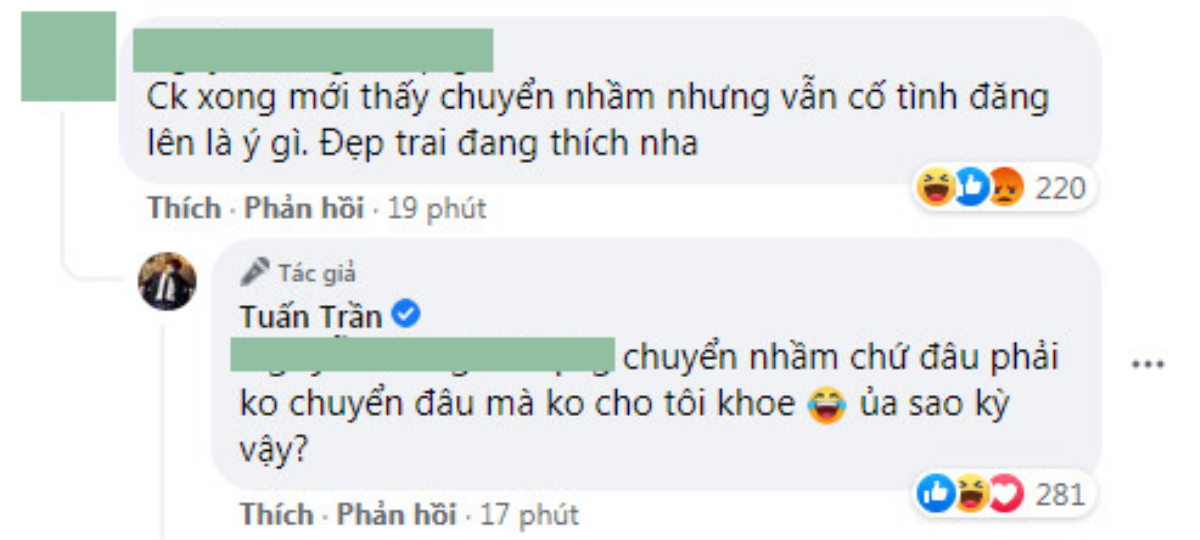 Tuấn Trần lên tiếng thanh minh khi chuyển tiền quyên góp nhầm vào tài khoản cá nhân của Trấn Thành Ảnh 8